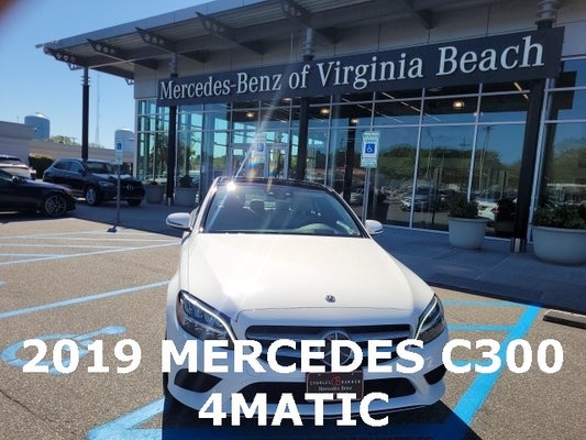 2019 Mercedes Benz C 300 4matic Virginia Beach Va Chesapeake Norfolk Suffolk Virginia Wddwf8eb4kr514777